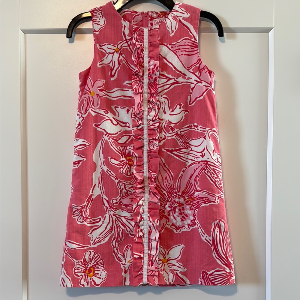 Vintage Lilly Pulitzer Original’s Glamorous Life Shift Dress, Girls Size 10